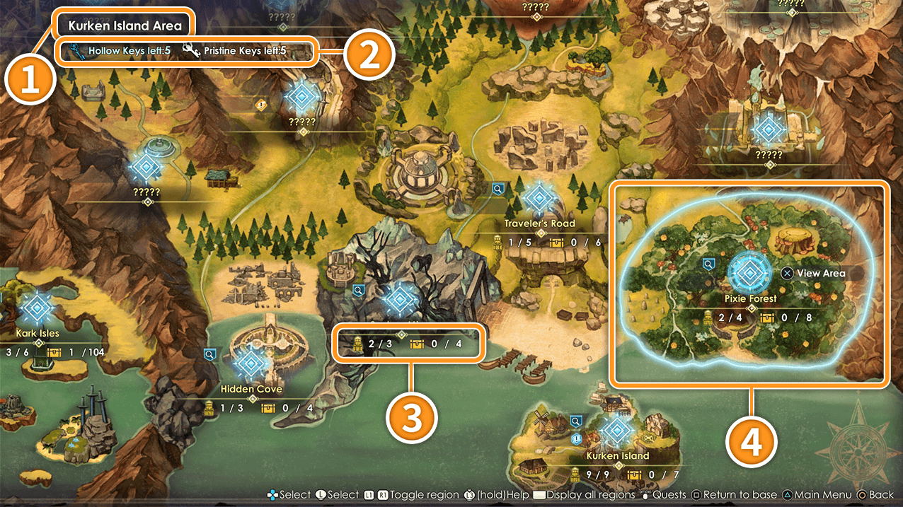 Map | Atelier Ryza 3: Alchemist of the End & the Secret Key Key ...